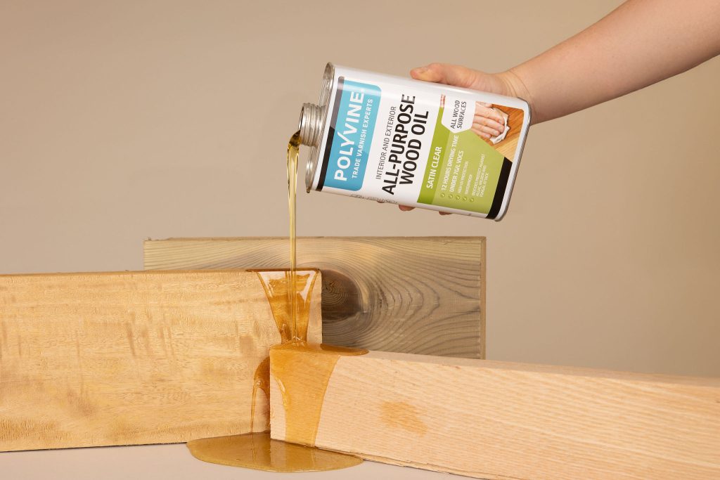 All-Purpose Wood Oil in Action