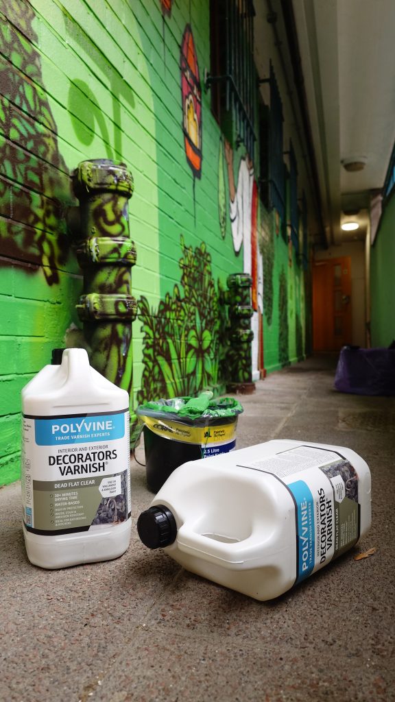 Decorators Varnish® Helps Preserve a Community Mural